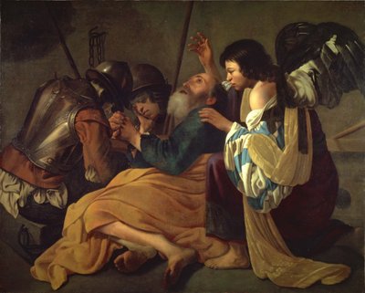 Liberation of Saint Peter by Hendrick ter Brugghen